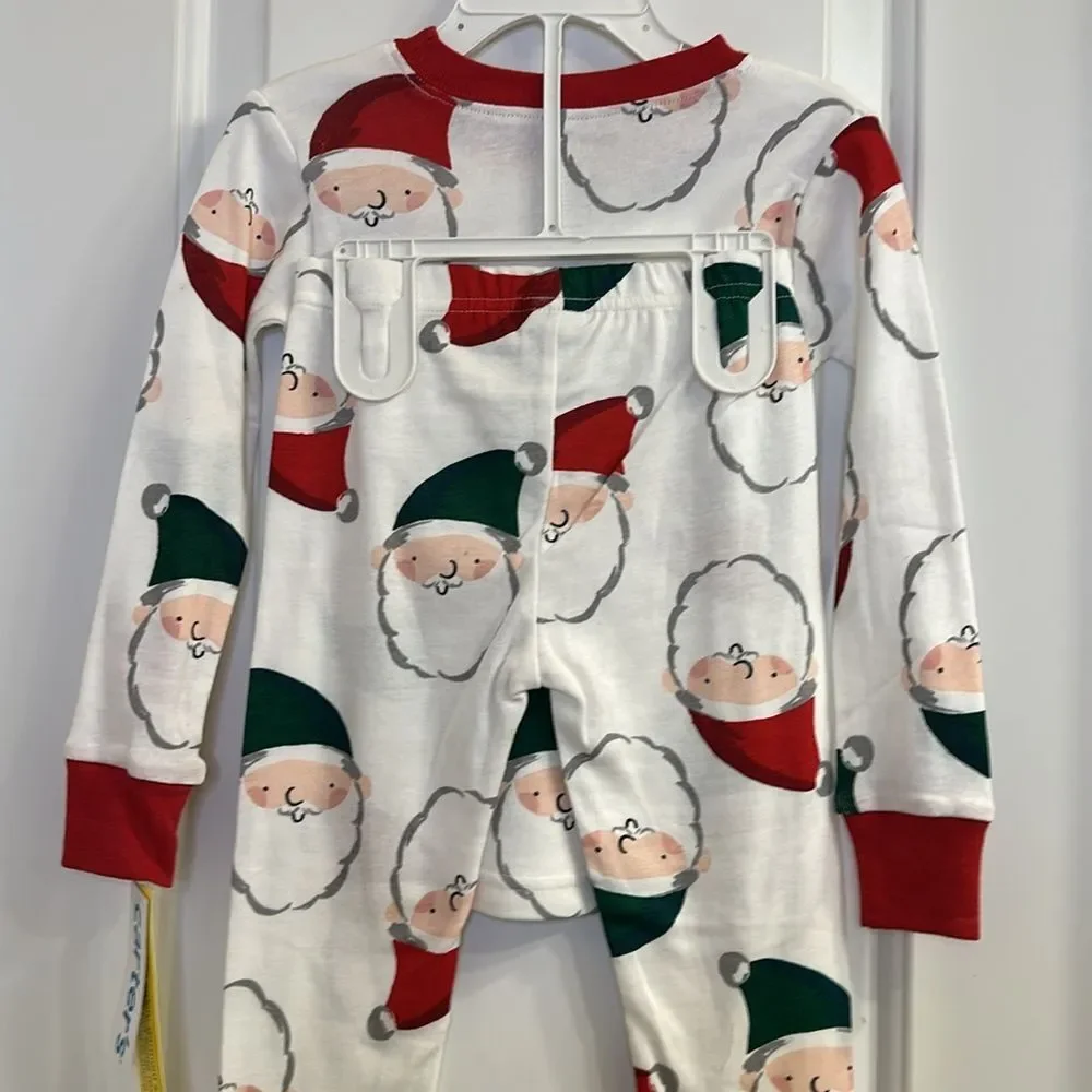 Carter’s Santa Cotton PJ Pajama Set NEW Size 3T
